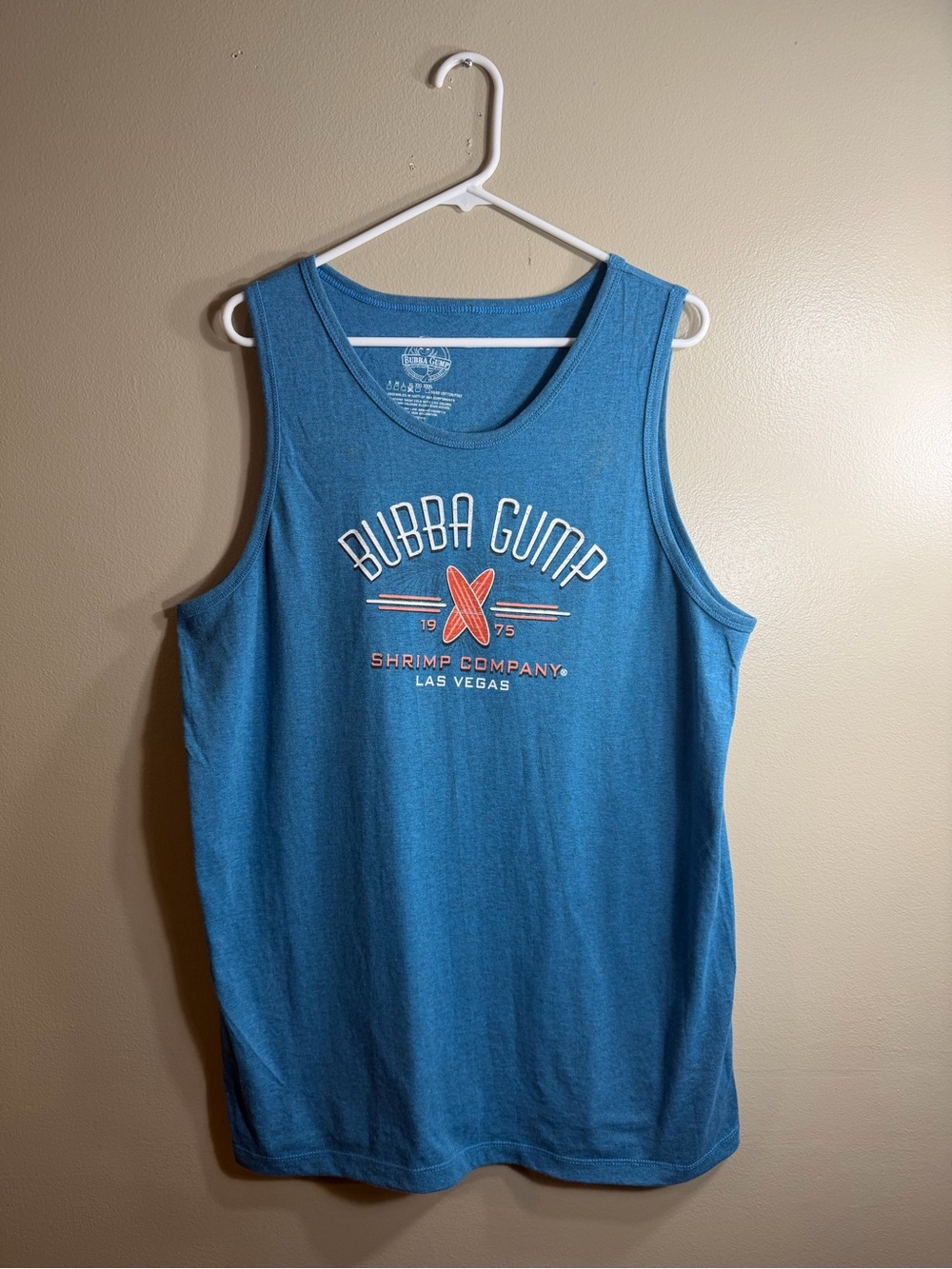 Bubba Gump Shrimp Co Las Vegas Graphic Tank XL
